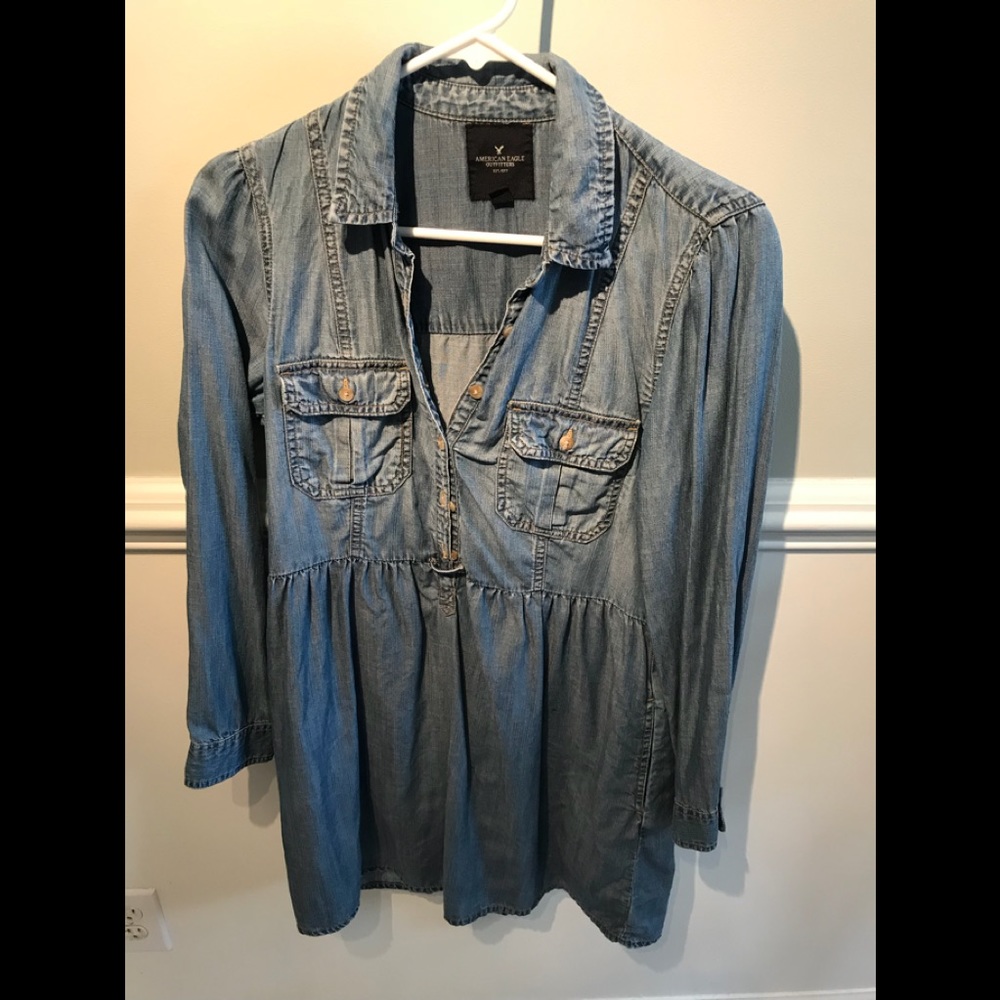American Eagle Denim Dress